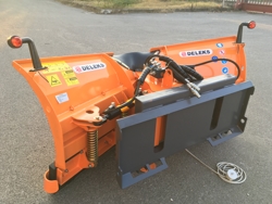 snowplough for up to 3 0 ton skid steer loaders lnv 250 m