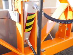 heavy hydraulic transport box for tractor pri 180 h