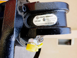 log grapple with fixed pendulum rotator dk 11c gr 30f