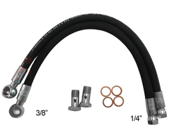 2 hydr pipes 0 50m