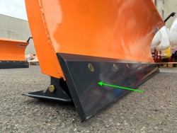 snowblade with 3 point linkage for tractor ln 250 c