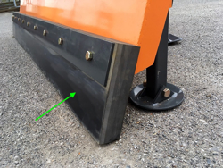 snowplow for tractor front end loaders ln 250 e