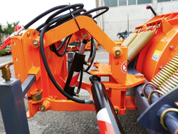 snowblade with plate for tractor ln 250 a