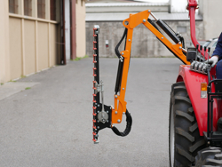 tractor mounted hedge cutter airone 130 tr