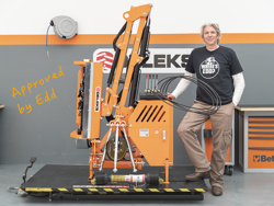 tractor mounted hedge cutter airone 80