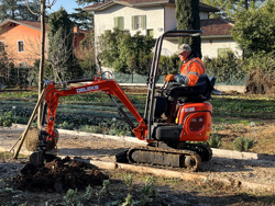 mini excavator 1 ton m100
