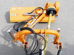 offset verge flail mower for tractor volpe 140