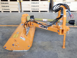 offset verge flail mower for tractor volpe 140