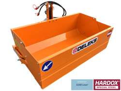 tipping transportbox for tractor bucket 120 h l
