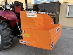 tipping transportbox for tractor bucket 120 h l