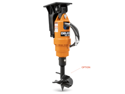 hydraulic earth drill for mini excavator zhd245