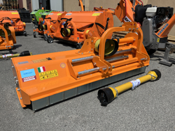 flail mower with hydraulic sideshift leopard 180 sph