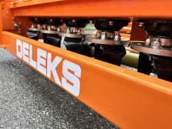 adjustable power harrow for tractors kr 160