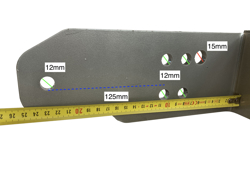 universal inter row disc for mowers