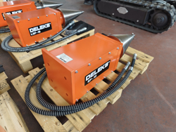 screw log splitter for mini excavator lsp12