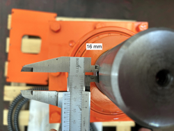 screw log splitter for mini excavator lsp12