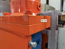 screw log splitter for mini excavator lsp18