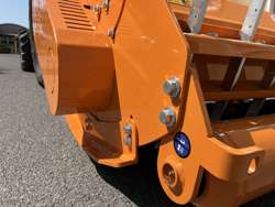 adjustable sideshift mower for tractors shredder mulcher mod gepard 170