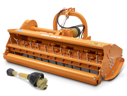 adjustable sideshift mower for tractors shredder mulcher mod gepard 150