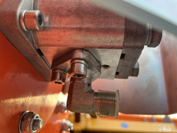 forestry mulcher of 100cm for mini excavators hydraulic shredder mod ark 100