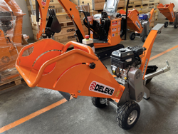 petrol chipper shredder dk 500 bs
