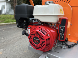 petrol chipper shredder woodchipper with engine dk 900 lifan