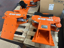 tree shear log grapple for mini excavators cf 11