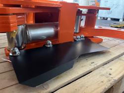 tree shear log grapple for mini excavators cf 11r