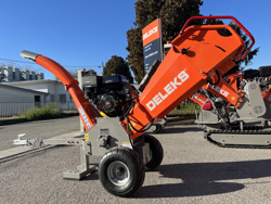 petrol chipper shredder dk 800 lf