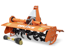 light rotavator tiller for tractors working width 135cm for soil preparation dfl 135