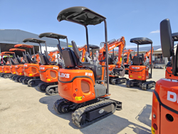 mini excavator 1 ton m100