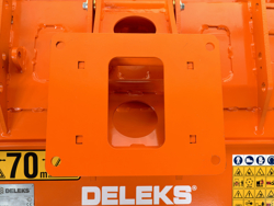 forestry mulcher of 80cm for mini excavators hydraulic shredder mod arj 80