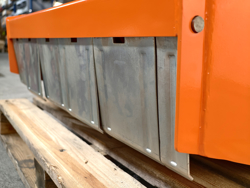 forestry mulcher of 80cm for mini excavators hydraulic shredder mod arj 80