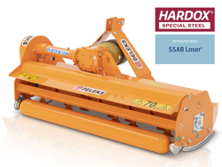 flail mower 140cm mulcher shredder with hammers leopard 140