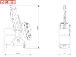 tractor mounted hedge cutter airone