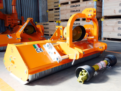 adjustable sideshift mower 140cm multipurpose mulcher with hammers lince sp140h