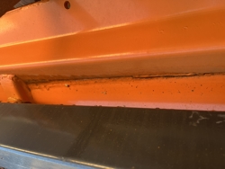 snow plow for up to 3 0 ton skid steer loaders ln 175 m REFURBISHED 8