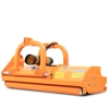 reversible mulcher flail mower with sideshift for agricultural tractor