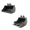 buckets miniexcavators backhoes