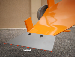 charrue réversible drp 25 pour micro tracteur