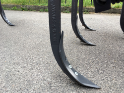 cultivateur déchaumeur 5 dents largeur 120cm pour tracteur kubota iseki etc mod de 120 5