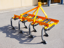 cultivateur déchaumeur à 7 dents largeur de travail 140cm equipé de dents d oie mod de 140 7 v