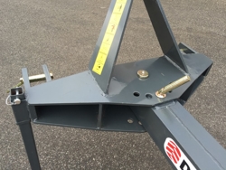 lame niveleuse déportable robuste pour tracteur largeur 170cm mod ddl 175