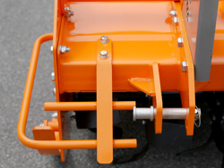 rotovator série lourde pour tracteur largeur de travail 180cm mod dfh 180