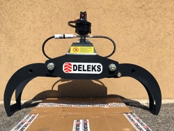 grappin à bois pour mini pelles et grues forestières modèle dk 10 gr 10