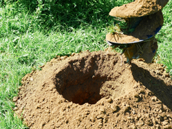 tarrière hydraulique pour attelage 3 points tracteur modèle l 50h