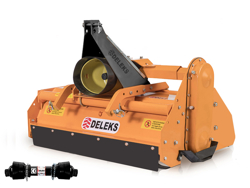 rotovator mélangeur de litière pour tracteur deleks cardan ce inclus