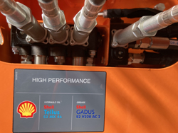 epareuse hydraulique pour tracteur avec broyeur ou taille haie mod airone 60