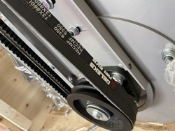 broyeur de branches thermique dk 500 honda à tambour moteur 15cv