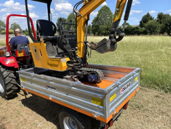 remorque tri benne agricole pour tracteur 2 tonnes modèle rm 14 t3